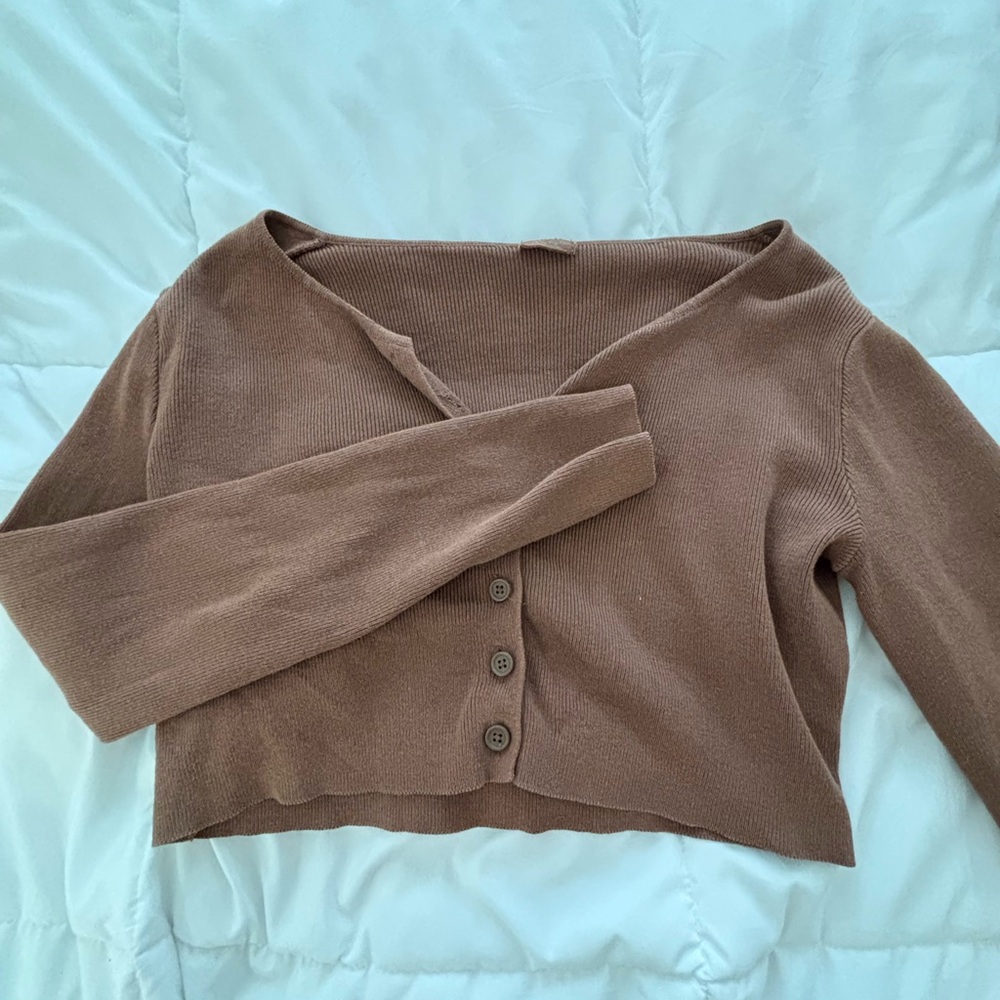 Cozy Brown Women's Sweater